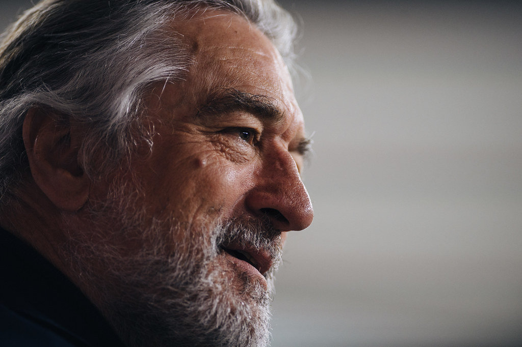Robert De Niro, az Oscar-díjas amerikai színész, rendező és producer,